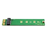 Cablecc NGFF M-Key NVME AHCI SSD a PCI-E 3.0 1x adattatore verticale x1 per XP941 SM951 PM951 960 EVO SSD