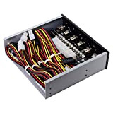 Cablecc Sistema di controllo del disco rigido 6 Sistema di gestione intelligente HDD SSD Interruttore di alimentazione con 5.25 CD-ROM ...