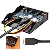 Cablecc USB 3.1 Frontale Panel Header to USB-C & USB 3.0 HUB 4 Porte Pannello Frontale Cavo Scheda Madre per ...
