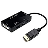 CableDeconn - Adattatore per cavo multifunzione DisplayPort 1.2 a HDMI 4K DVI VGA 3 in 1 …