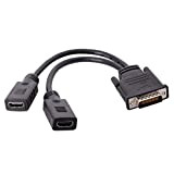 CableDeconn DMS 59 Pin a 2 cavi HDMI, DMS 59 Pin maschio a HDMI Femmina due monitor adattatore cavo di ...