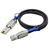 CableDeconn External HD Mini SAS SFF-8644 to SFF-8088 2M 6.6FT Cable