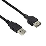 CABLEPELADO Cavo prolunga USB 2.0 | Cavo prolunga USB Tipo A Maschio a Femmina | Velocità fino a 480 Mbit/s ...