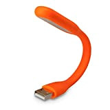 CABLEPELADO - Lampada LED flessibile USB per portatile Arancione