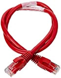 Cables To Go, Cavo di Rete Patch crossover utp antigroviglio, Cat6, 0.5 m, colore: Rosso