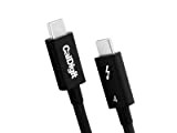 CalDigit - Cavo Thunderbolt 4 / USB 4, 40 Gbps 100 W, certificato Intel, compatibile con Thunderbolt 3 e USB ...
