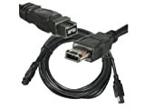 © caricabatteria FireWire 400 IEEE a firewire 800 IEEE1394B cable – 6 punti maschio/9 punti maschio – 1.8 m