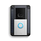 Caricatore a energia solare Ring (2ª generazione) per i videocitofoni a batteria Ring Video Doorbell 3, Ring Video Doorbell 3 ...