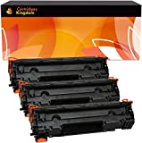 Cartridges Kingdom Kit 3 Toner Compatibili Nero per HP CF283A 83A | HP LaserJet Pro M125a, M125nw, M125rnw, M126a, M126nw, ...
