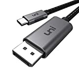 Cavo da USB C a DisplayPort 1,8m (4K@60Hz, 2K@165Hz), uni Robusto Cavo USB da Tipo C a DisplayPort [Compatibile con ...