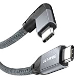 Cavo da USB C a USB C 20Gbps 100W, 90 Gradi USB 3.2 Gen2x2 Cavo supporta dati e trasferimento video ...