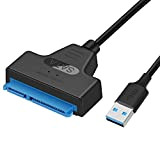Cavo dati da SATA to USB Adattatore da USB 3.0 a disco rigido sata,Compatibile con dischi rigidi esterni e interni ...