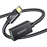 Cavo di prolunga ORICO, cavo di prolunga USB 3.1, extender di ricarica/sincronizzazione 10 Gbit/s, prolunga USB C maschio a A ...