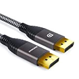 Cavo DisplayPort 1m, SOEYBAE cavo DP ad alta velocità 4K 60Hz, 2K 165Hz, Compatibile con PC, Laptop, TV, Proiettore, Monitor ...