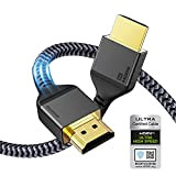 Cavo HDMI 2.1 8K 2M,Maxonar (Certificato) Ultra HD 48Gbit/s ad Alta Velocità 8K60 4K120 eARC HDR10 4: 4: 4 HDCP ...