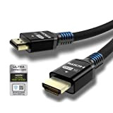Cavo HDMI 2.1 Certificato 0.5 metri 8K 4K Cavi Ultra HD 48Gbps 4K 120Hz 144Hz 8K 60Hz 7680p 3D eARC ...