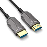 Cavo HDMI 8K 2.1, 15 m, cavo in fibra ottica, cavo HDMI con 48 Gbps Ultra High Speed Support eARC ...