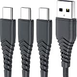 Cavo USB C per Samsung S10 S10E S9 S8 S20 Plus FE A51 A71 A52 5G A41 A40 A21S M11 ...