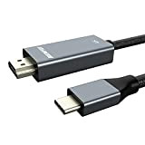 Cavo USBC a HDMI 4K@60 Hz, BENFEI 1,8 m Compatibile da Thunderbolt 3 a HDMI per MacBook Pro 2019/2018/2017, Galaxy ...