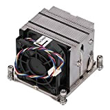 CCYLEZ Dissipatore di Calore CPU 2U Dispositivo di Raffreddamento Attivo per Computer per Socket LGA 2011 SNK ‑ P0048AP4,per processore ...