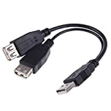 Chenyang USB 2.0 un maschio al doppio di dati USB 2.0 a femmina + cavo di alimentazione USB 2.0 a femmina cavo di ...