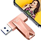 Chiavetta USB 128GB Memoria USB per iPhone iPad 4 in 1 USB Memory Stick Flash Drive Pen Drive per Dispositivi ...