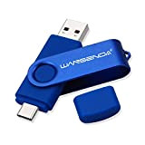 Chiavetta USB 3.0 da 128 GB, Wansenda penna USB OTG Flash Drive per dispositivi Android di tipo C / PC/Mac ...