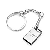 Chiavetta USB 32GB, Mini Metallo Penna Portatile Impermeabile USB Key 32GB Pendrive USB2.0 Flash Drive Unità Memoria 32Giga per Archiviazione ...