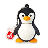 Chiavetta USB 32GB Modello di Pinguino Carino Pendrive USB 2.0 Memoria Flash Drive per Archiviazione Dati Esterna