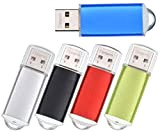 Chiavetta USB 4GB 5 Pezzi Portatile Memorias Flash USB - Mini Pendrive 4 GB Multicolore Set Pennette USB 2.0 - ...