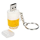Chiavetta USB a forma di boccale di birra prepotente a forma di cartone animato, USB 2.0 Memory Thumb Stick U ...