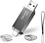 Chiavetta USB Tipo C 128 GB, 2 in 1 Type C Pennetta USB 128 giga USB C Pen Drive 128GB ...