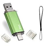 Chiavetta USB Tipo C 32GB, 2 en 1 Pendrive USB 2.0 32 GB Mini USB C Flash Drive Penna USB ...