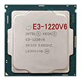 CHYYAC Processore Intel Xeon E3-1220 V6 E3 1220v6 E3 1220-v6 3,0 GHz Quad-Core Quad-Thread 72W LGA 1151