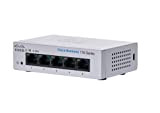Cisco Business CBS110-5T-D Unmanaged Switch | 5 porte GE | Desktop | Ext PS | Limited Lifetime Protection (CBS110-5T-D)