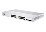 Cisco Business CBS250-24T-4G Smart Switch | 24 porte GE | 4x1G SFP | Limited Lifetime Protection (CBS250-24T-4G)