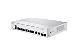 Cisco Business CBS250-8T-E-2G Smart Switch | 8 porte GE Ext PS | 2x1G Combo | Limited Lifetime Protection (CBS250-8T-E-2G)