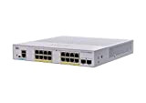 Cisco Business CBS350-16FP-2G Managed Switch, 16 porte GE, Full PoE, 2x1G SFP, Limited Lifetime Protection (CBS350-16FP-2G)