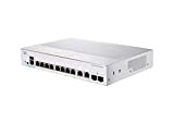 Cisco Business CBS350-8T-E-2G Managed Switch, 8 porte GE, Ext PS, 2x1G Combo, Limited Lifetime Protection (CBS350-8T-E-2G)