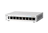 Cisco Business Smart Switch CBS250-8T-D | 8 porte GE | Desktop | Garanzia hardware limitata a vita (CBS250-8T-D-EU)