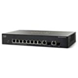 Cisco SRW208G-K9-G5 - Small Business SF302-08 - Switch - L3 - Gestito - 8 x 10/100 + 2 x combo ...
