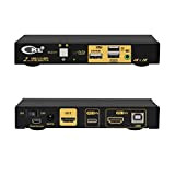 CKL 2 porte USB tipo C + HDMI KVM switch 4K 60Hz per 2 computer che condividono 1 monitor, tastiera ...
