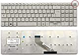 CLICK HELP Tastiera Notebook Compatibile con Packard Bell EasyNote LS44HR P5WS0 LS11HR TS11HR TS11SB (Bianca)