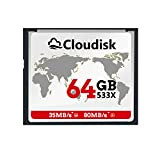 Cloudisk 64 gb Prestazioni della scheda di memoria 64GB Compact Flash della scheda CF per fotocamere digitali