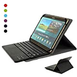 Coastacloud, custodia per tastiera Bluetooth 3.0, per tablet Samsung Galaxy Tab Pro 10.1, con layout QWERTZ Germania, tastiera rimovibile e ...
