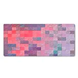 Colorful Unique Mouse Pad Pc Keyboard Washable Large Mouse Pad XL Pad Non-Slip 900x400x3mm (800 x 400 x 4mm)