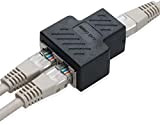 connettore adattatore Splitter RJ45 1 a 2, doppia porta femmina CAT 5/CAT 6, adattatore presa Ethernet LAN