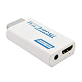 Convertitore da Wii a HDMI per dispositivo Full HD, adattatore per Kiyicjk Wii HDMI con jack audio da 3,5 mm ...