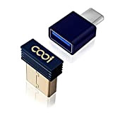 cooidea USB Mouse Jiggler, Mouse Mover con Interruttore Sfioramento ON/OFF e Adattatore USB C. USB Jiggler Nessun Driver Necessario per ...
