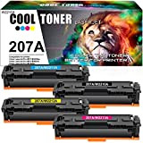 Cool Toner 207A Cartuccia Toner Compatibile per HP 207A 207X Color Laserjet Pro MFP M283fdw M255dw M282nw M283fdn M255nw W2210A ...